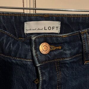 LOFT Indigo Denim Pants